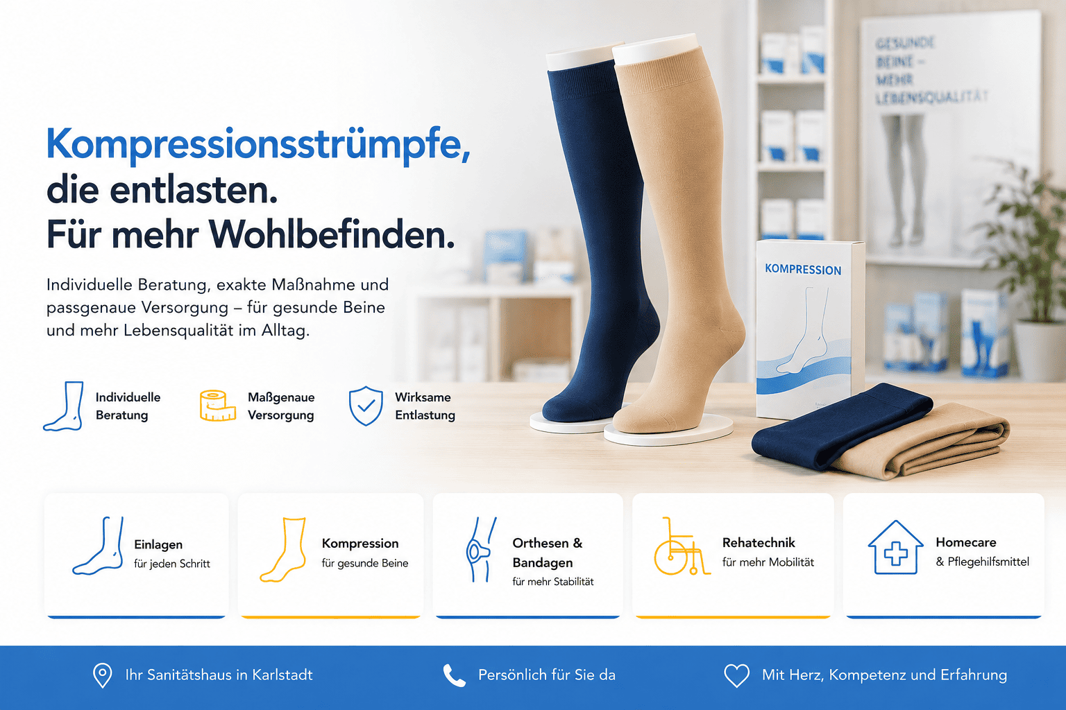 Kompressionsstrümpfe