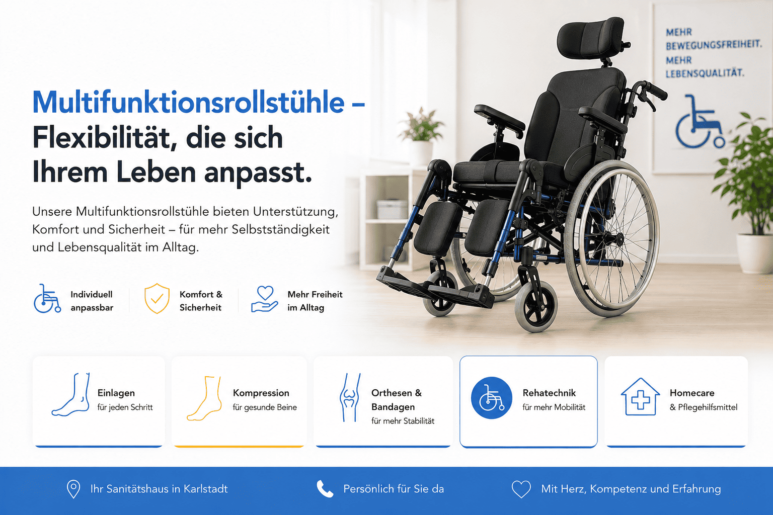 Multifunktionsrollstuhl
